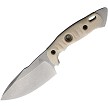 Fobos Knives Alaris Fixed Blade Knife Ivory/Black - FOB044 