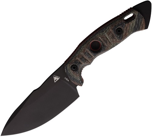 Fobos Knives Alaris 3V Knife Camouflage Micarta PVD - FOB047 