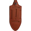 FOB051 Fobos Cacula Fixed Blade Knife Black/Red 
