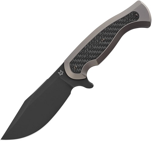 Fox Eastwood Tiger Fixed Blade Knife OD Green Micarta - FOX106TICF 