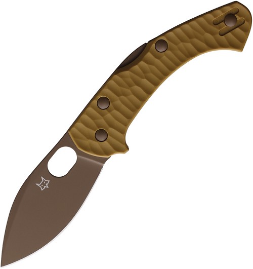 Fox Zero Lockback Pocket Knife 2.0 Coyote - FOX311CT 