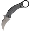 Fox Bastinelli BlackBird Karambit Fixed Blade Knife - FOX591MB 