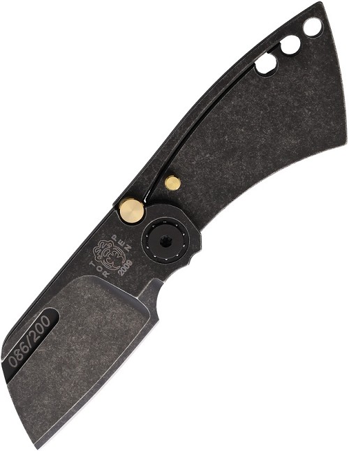 Max Sepia Pocket Framelock Knife Black - FRDMKH01B 