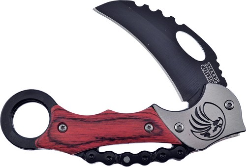 Frost Cutlery Slip Joint Pocket Knife Pakkawood - FSHP146PW 