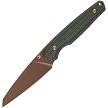 Kansept Parr Fixed Blade Knife Green Micarta - G011A8 