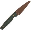 Kansept Parr Fixed Blade Knife Green Micarta - G011A8 