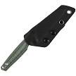 Tenable Parr Fixed Blade Knife Green Micarta - G011B5 