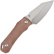 Tenable Loki Fixed Blade Knife Brown Micarta - G1058A5 