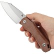 Tenable Loki Fixed Blade Knife Brown Micarta - G1058A5 