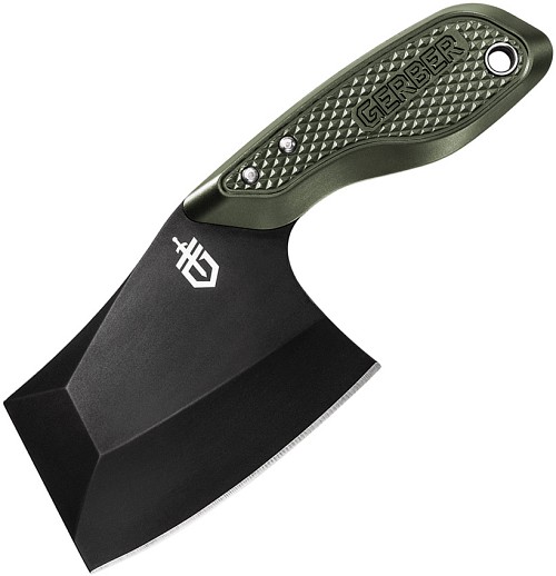 Gerber Tri-Tip Miniature Cleaver Knife Green - G3727 