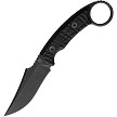 Gahagan Customs Bear Claw Fixed Blade Knife Black - GCKBRCHBK 