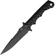 Gahagan Customs GBT Fixed Blade Knife Black - GCKGBTBK 