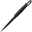 Gahagan Customs Guardian Fixed Blade Knife Black - GCKGRDBK 