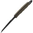 Gahagan Customs Honey Badger Fixed Blade Knife OD Green - GCKHNBHOD 
