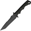 Gahagan Customs RRC Fixed Blade Knife Black - GCKRRCTBK 