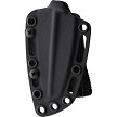 GKT002MBK Grissom Knife & Tool Riverstone Fixed Blade Knife Black Micarta 