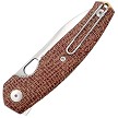 GiantMouse Ace Jagt Linerlock Pocket Knife Burlap - GM12986 