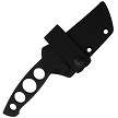 GiantMouse GMF5 PVD Fixed Blade Knife - GM13372 