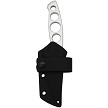 GiantMouse GMF5 Satin Fixed Blade Knife - GM13389 