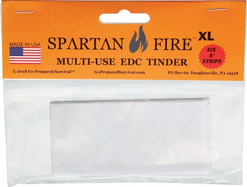 Go Prepared Survival Spartan Fire XL EDC Tinder - GOP679 