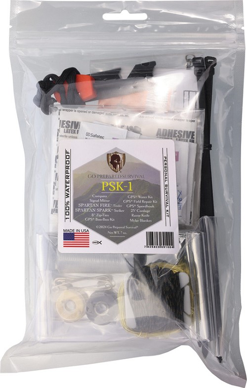 Go Prepared Survival PSK-1 Personal Survival Kit - GOPPSK1 