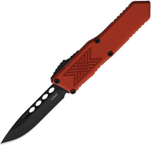 Guardian Tactical Automatic Pocket Knife GTX025 OTF Drop Point Orange - GT124111BO 