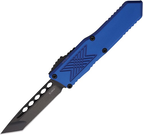 Guardian Tactical Automatic Pocket Knife GTX025 OTF Tanto Blue - GT124121BL 