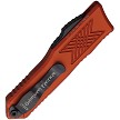 GT124121BO Guardian Tactical Automatic Pocket Knife GTX025 OTF Tanto Orange 