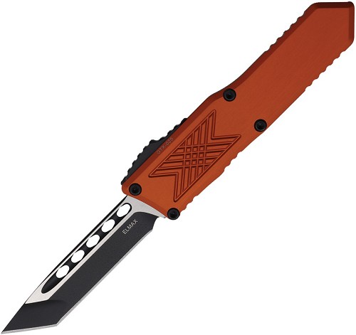 Guardian Tactical Automatic Pocket Knife GTX025 OTF Tanto Orange - GT124221BO 