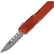 Guardian Tactical Automatic Pocket Knife GTX025 OTF Drop Point Orange - GT124511BO 