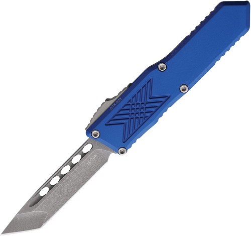 Guardian Tactical Automatic Pocket Knife GTX025 OTF SW Blue - GT124521BL 