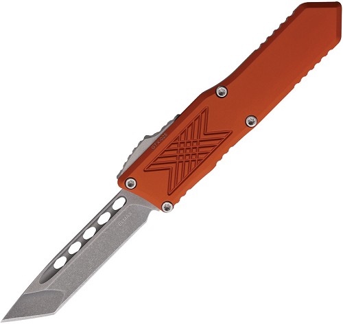 Guardian Tactical Automatic Pocket Knife GTX025 OTF Tanto Orange - GT124521BO 