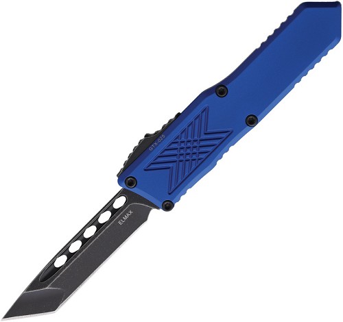 Guardian Tactical Automatic Pocket Knife GTX025 OTF Tanto Blue SW - GT124621BL 