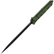 H0038CGRNBLK Heretic Knives Nephilim Fixed Blade Knife Green/Black 