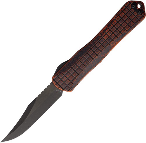Heretic Automatic Pocket Knife Manticore X OTF Bowie DLC - H030BF6ABRKORG 