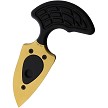 H0509A Heretic Knives Sleight Push Dagger Gold 