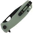 Honey Badger Medium Linerlock Pocket Knife Tanto Jade - HB1277 