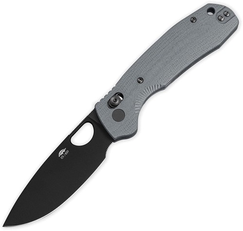 Honey Badger Crossbolt Axis Lock Pocket Knife Gray - HB6061 