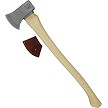 Hardcore Hammers Original TR Axe Natural 27 - HCHTR40NC27 