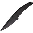 Hoback Knives 1Sam Framelock Pocket Knife Blackout - HOB036BB 