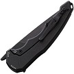 HOB037 Hoback OneSam Fly Fishing Lockblade Pocket Knife Black 