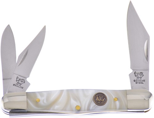 Hen & Rooster Whittler Pocket Knife Cracked Ice - HRI123CI 
