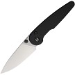 HIGHTRON Birdidi-Grace Button Lock Pocket Knife Black - HTK06BLKS 