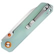 HX Outdoors Hyla Button Lock Pocket Knife Jade - HXOZD120S 