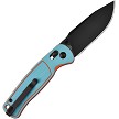 CJRB Shale Crossbar Lock Pocket Knife Blue Orange - J1943BBO 