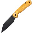 CJRB Pyrite Light Button Lock Pocket Knife AR-RPM9 Amber - J1945AMB 