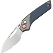 CJRB Version Button Lock Pocket Knife Gray - J1949GY 