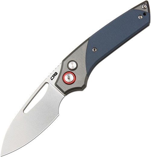 CJRB Version Button Lock Pocket Knife Gray - J1949GY 