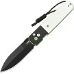CJRB Locust Button Lock Pocket Knife White - J1951BBW 