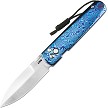 CJRB Perfect Locust Button Lock Pocket Knife - J1951GMTDB1 